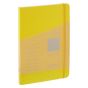 Fabriano EcoQua+ Notebook 5.8 x 8.3" Grid Stitch-Bound Yellow
