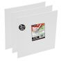 Yes 5X5" All Media Canvas Panel, 3 Pack