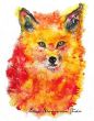 Yupo Rolls Power Animals of the Planet Series- Fox By Artist Ellen Brenneman