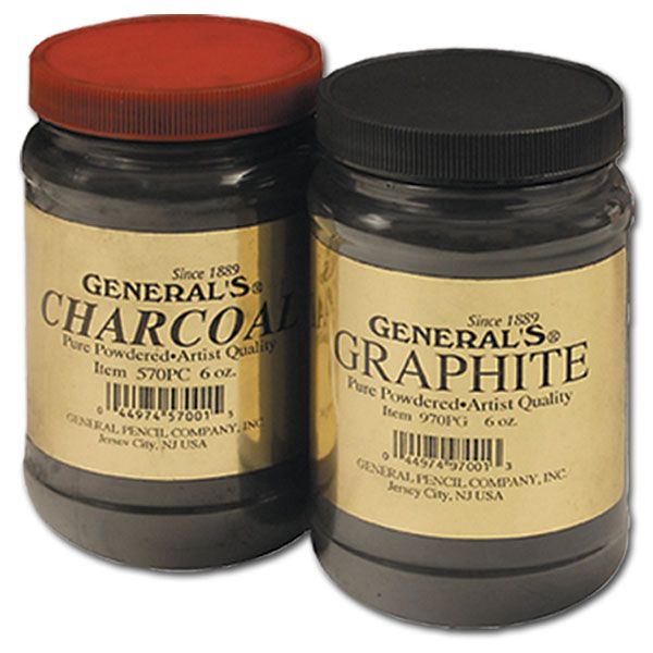 General's Powdered Graphite 6 oz Jar Jerry's Artarama