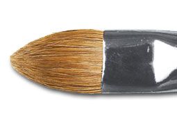Isabey Siberian Fitch Brush Series 6176 Filbert #6