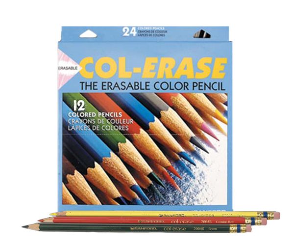 ColErase Erasable Pencil Set (Set of 12) Jerry's Artarama