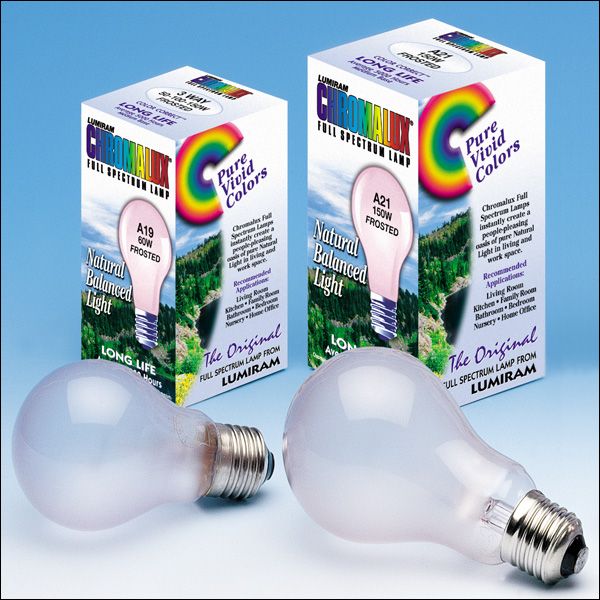 Chromalux Standard Bulb A21 75 Watt - Frosted