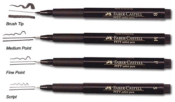 Faber-Castell Pitt® Artist Drawing Pens