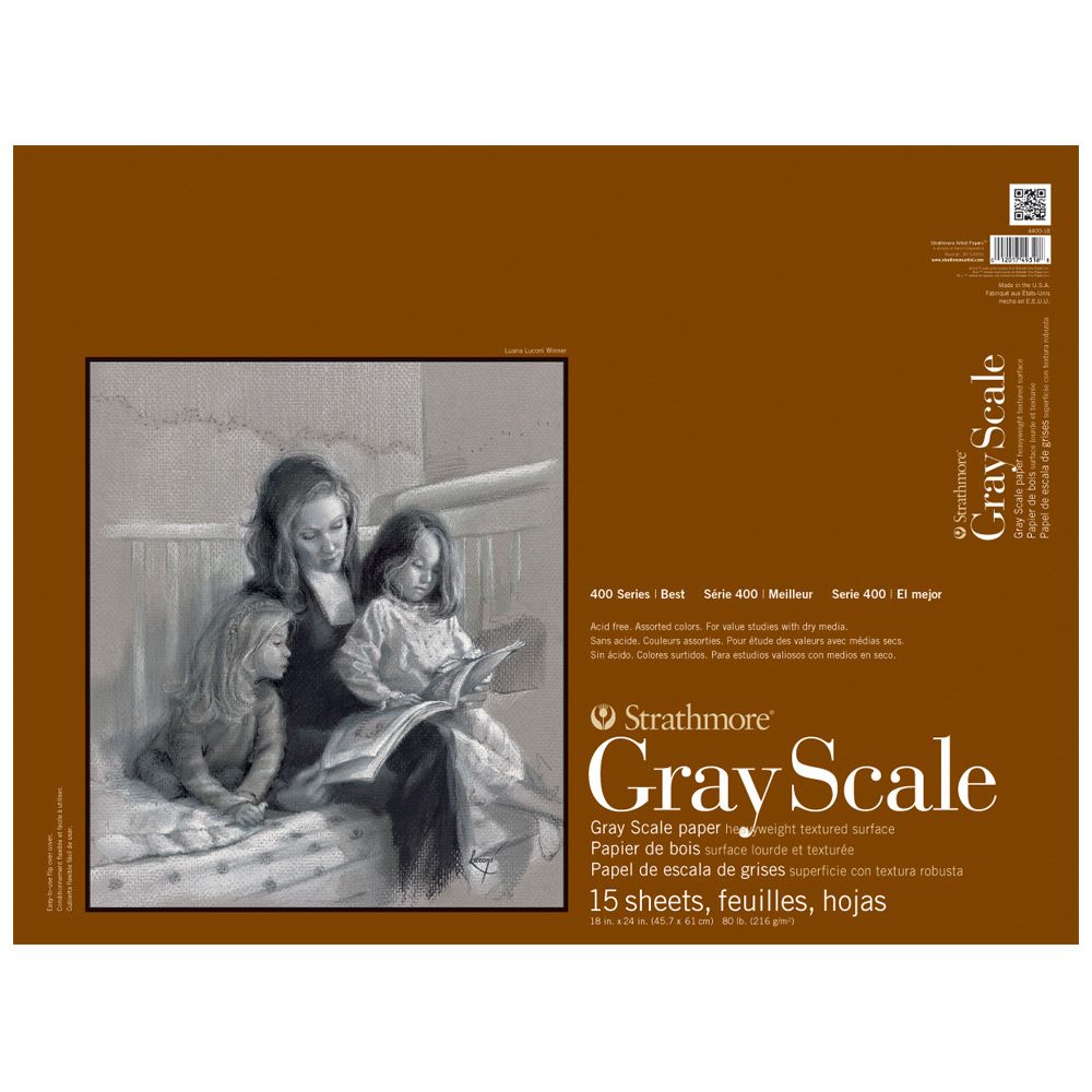 Strathmore 400 Series Gray Scale Pads