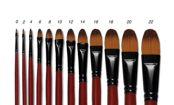 Creative Mark Ebony Splendor Long-Handled Brushes