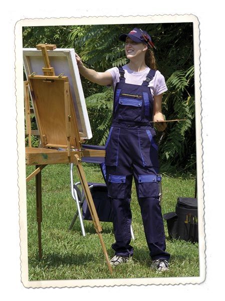 Paintwear Bib Style Overalls in Use
