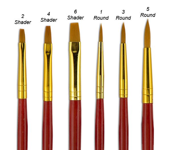 Fundamentals™ Short Handle Brush Set No. 11 Jerry's Artarama