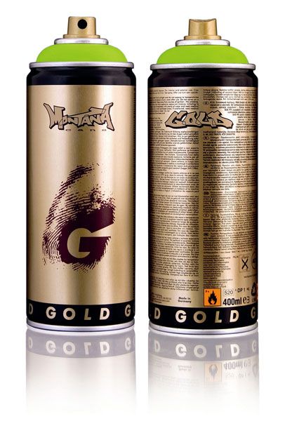 Montana GOLD Acrylic Professional Spray Paint 400 ml - Elm