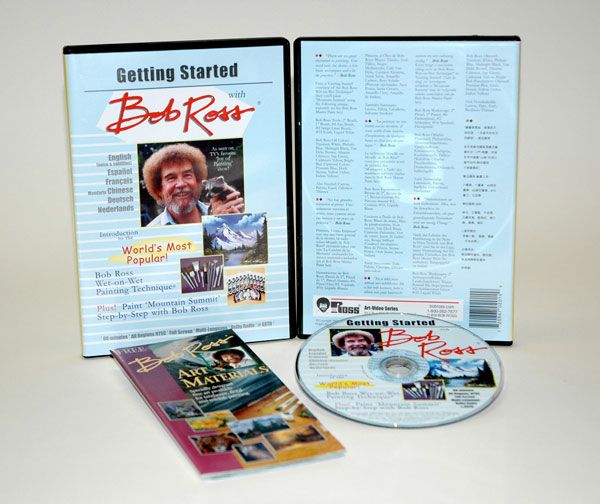 Bob Ross Workshop Wet-on-Wet Technique® DVD's &  Videos