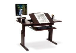 Art Quest Art & Computer Wood Desk
