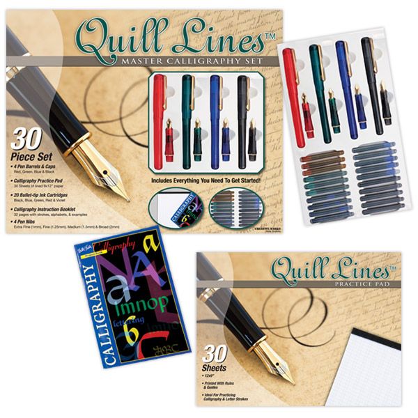 Creative Mark Quill Lines Calligraphy and Drawing Pens