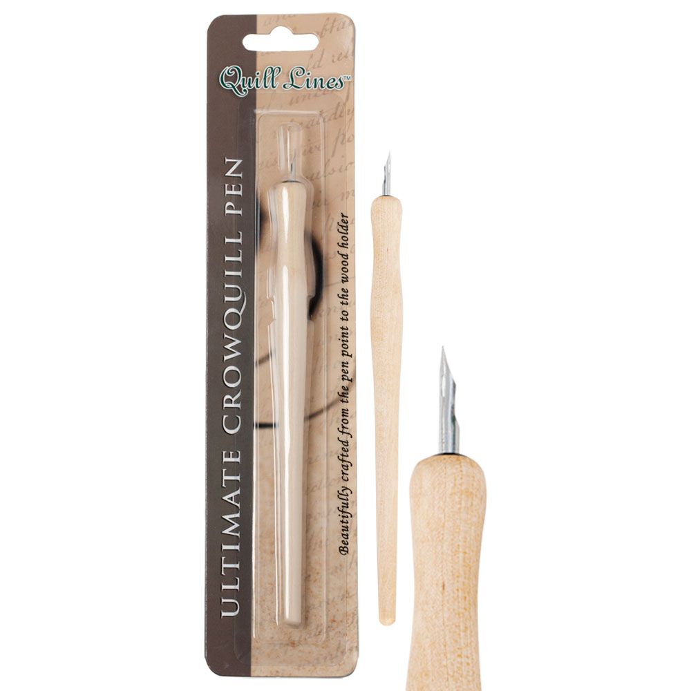 Quill Lines Ultimate Crow Quill Wood Pen