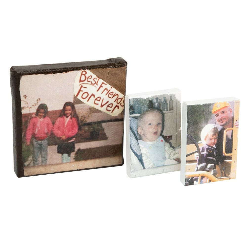 Create fun home decor by transferring images onto The Edge Stretched Canvas