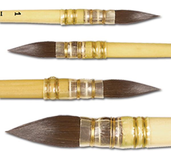 Isabey Squirrel Watercolor Brush Quill Set Jerry's Artarama