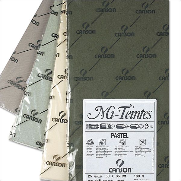 Canson Mi-Teintes Paper Packs and Rolls