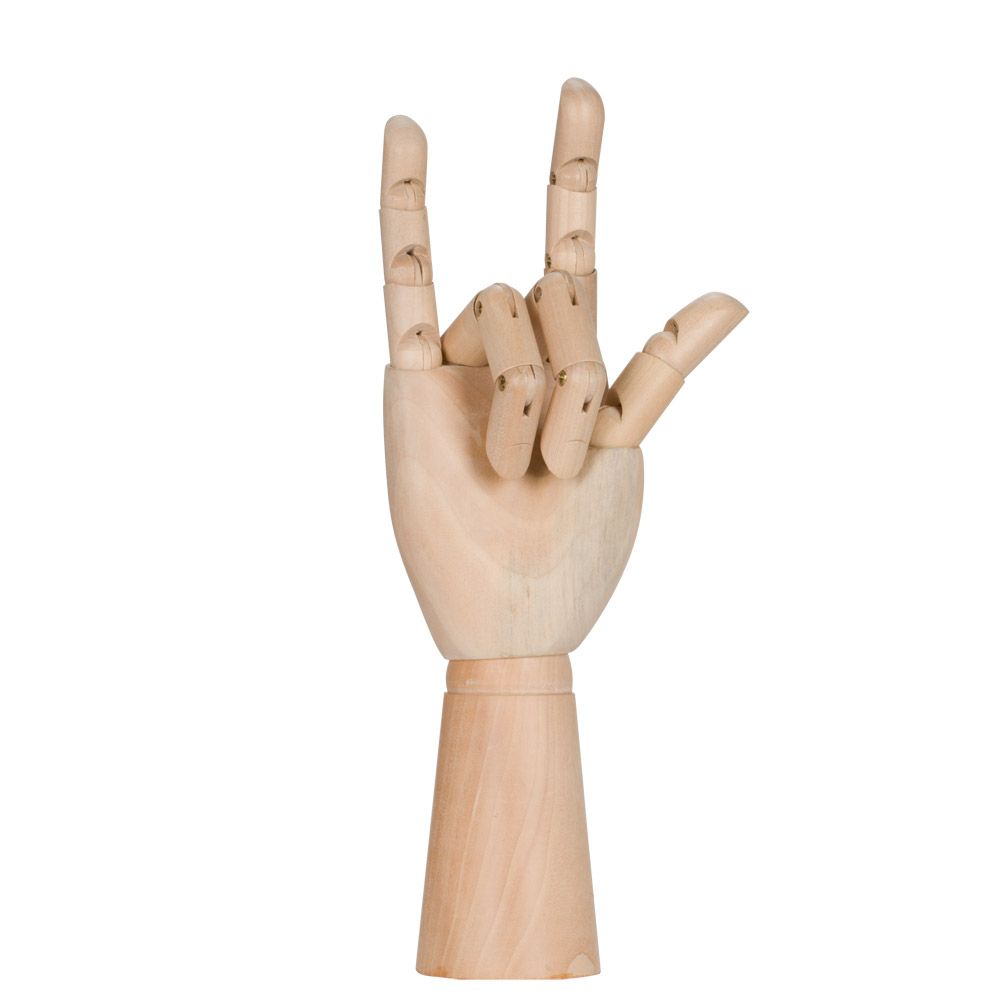 Wooden Hand Male — Art Supplies Online