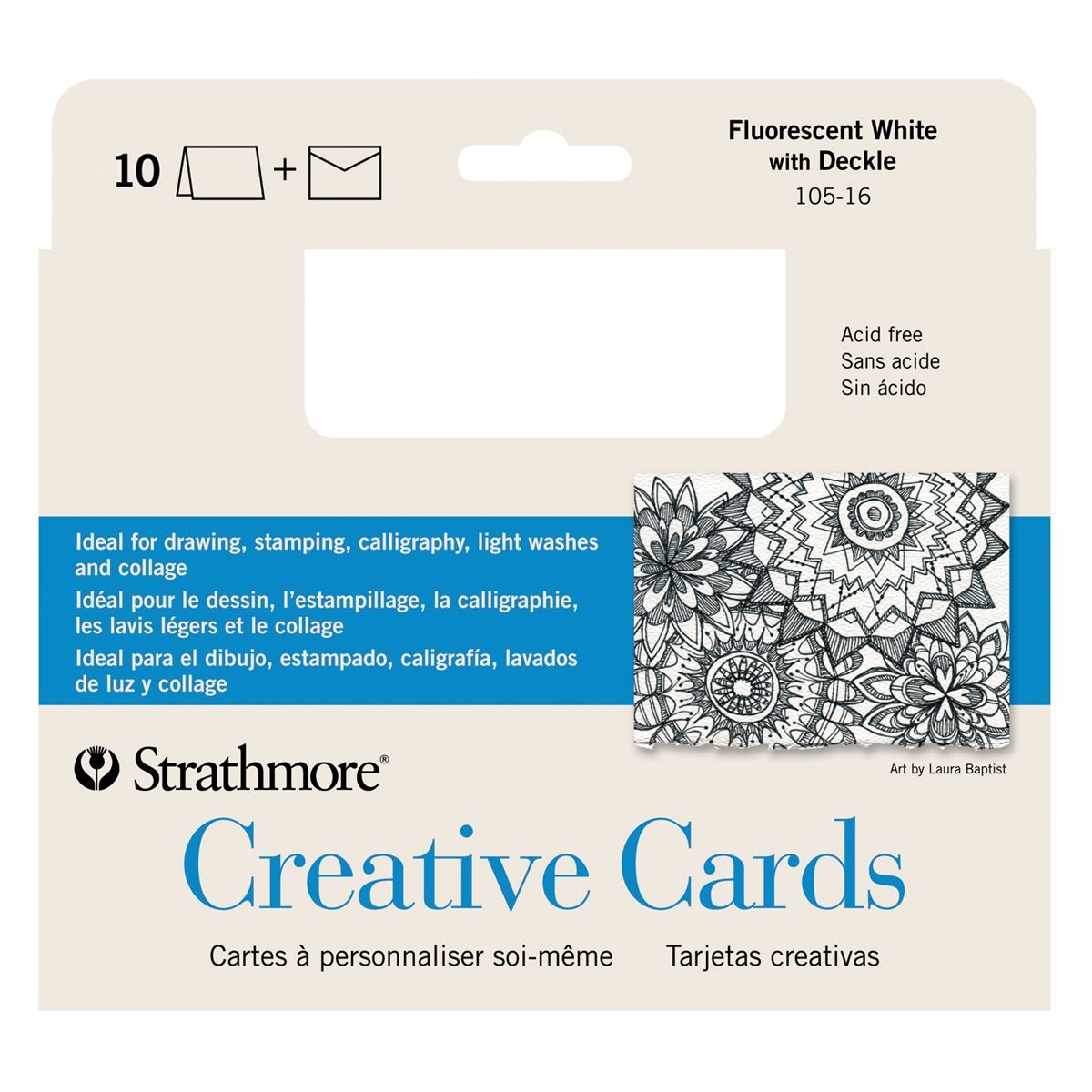 Strathmore Blank Announcement Creative Cards