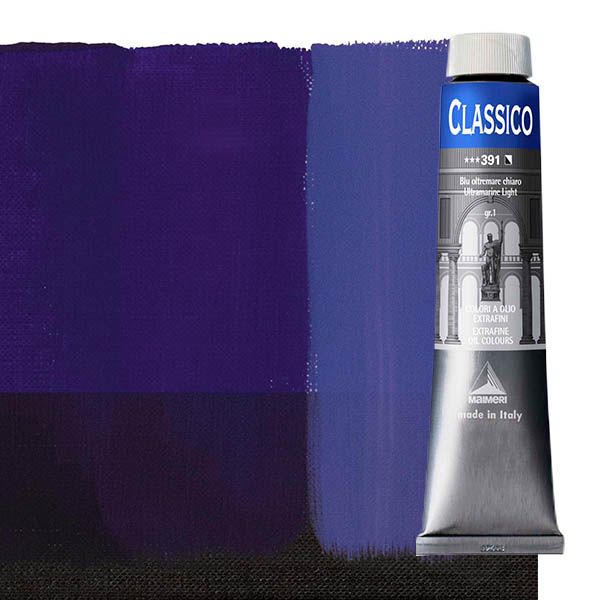 Maimeri Classico Oil Color 200 ml Tube - Ultramarine Light