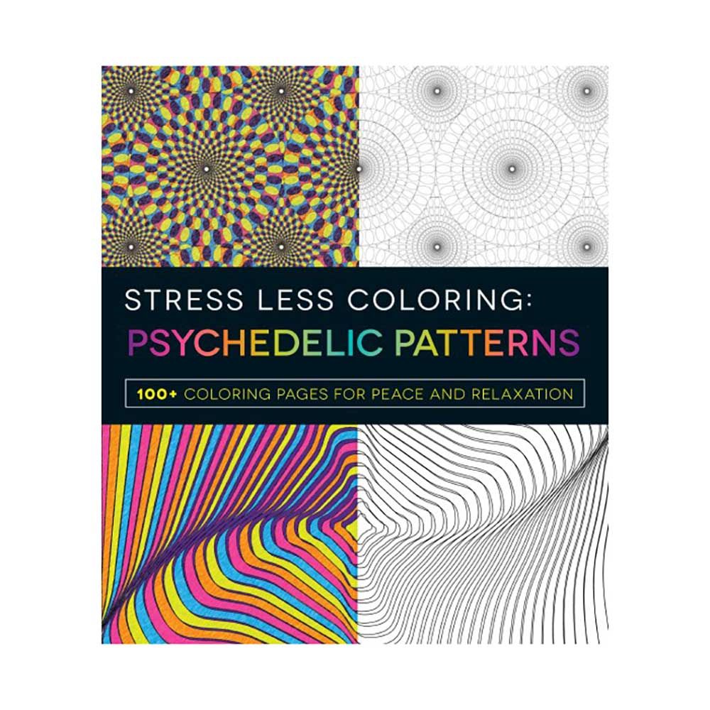 Stress Less Coloring: Psychedelic