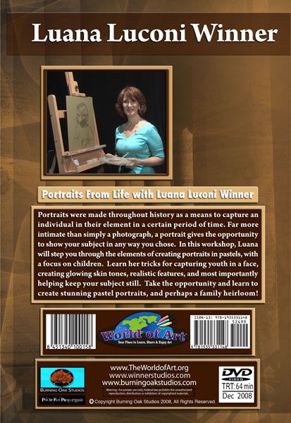 Portrait Painting In Pastels DVD