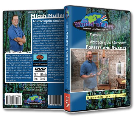 Micah Mullen - Video Art Lessons "Abstracting the Outdoors: Forests and Swamps" DVD
