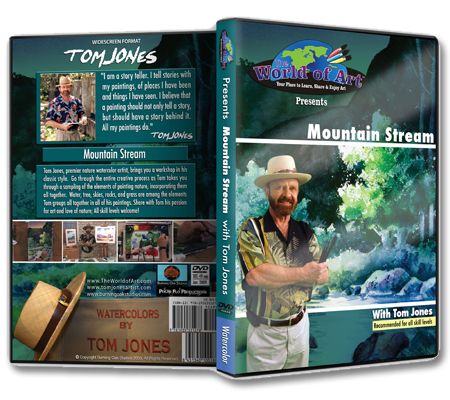 Tom Jones - Video Art Lessons "Mountain Stream" DVD