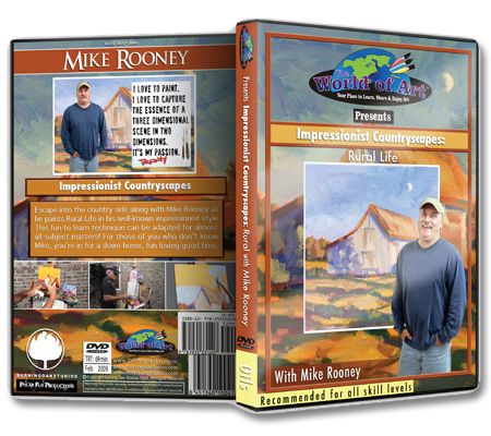 Impressionist Countryscapes: Rural Life DVD with Mike Rooney