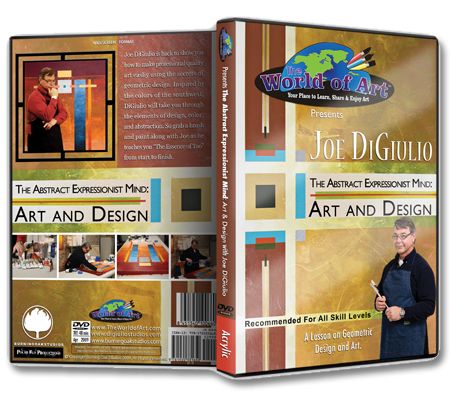 Joe DiGiulio - Video Art Lessons "The Abstract Expressionist Mind: Art and Design" DVD