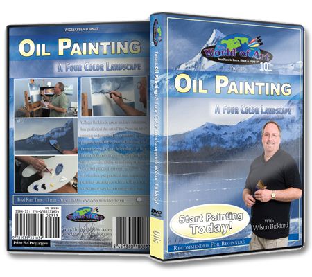 Oil Painting: A Four Color Landscape DVD with Wilson Bickford
