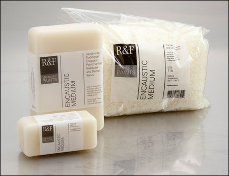 R&F Encaustic Grounds, Mediums, and Raw Materials
