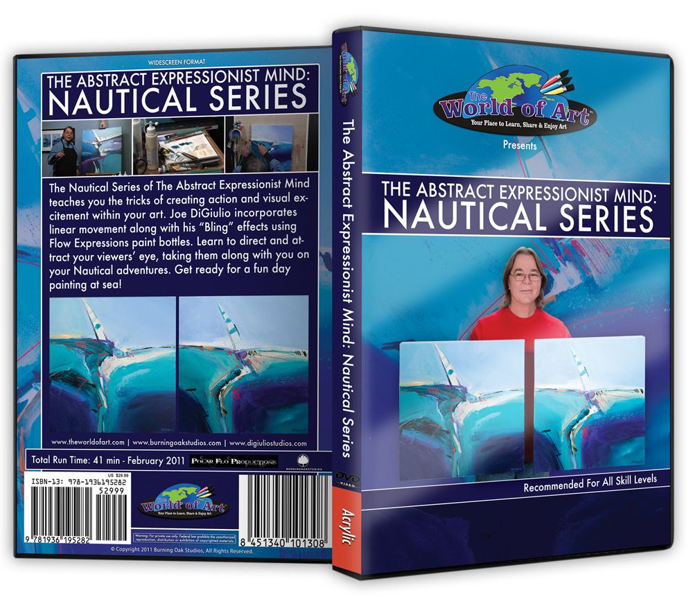 Joe DiGiulio - Video Art Lessons "The Abstract Expressionist Mind: Nautical Series" DVD