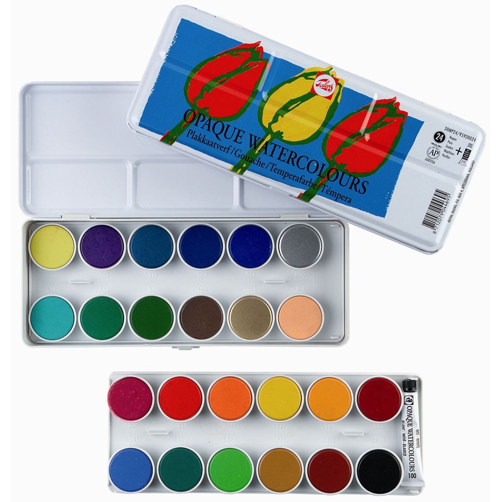 Talens Opaque Watercolor Pan Sets Jerry's Artarama
