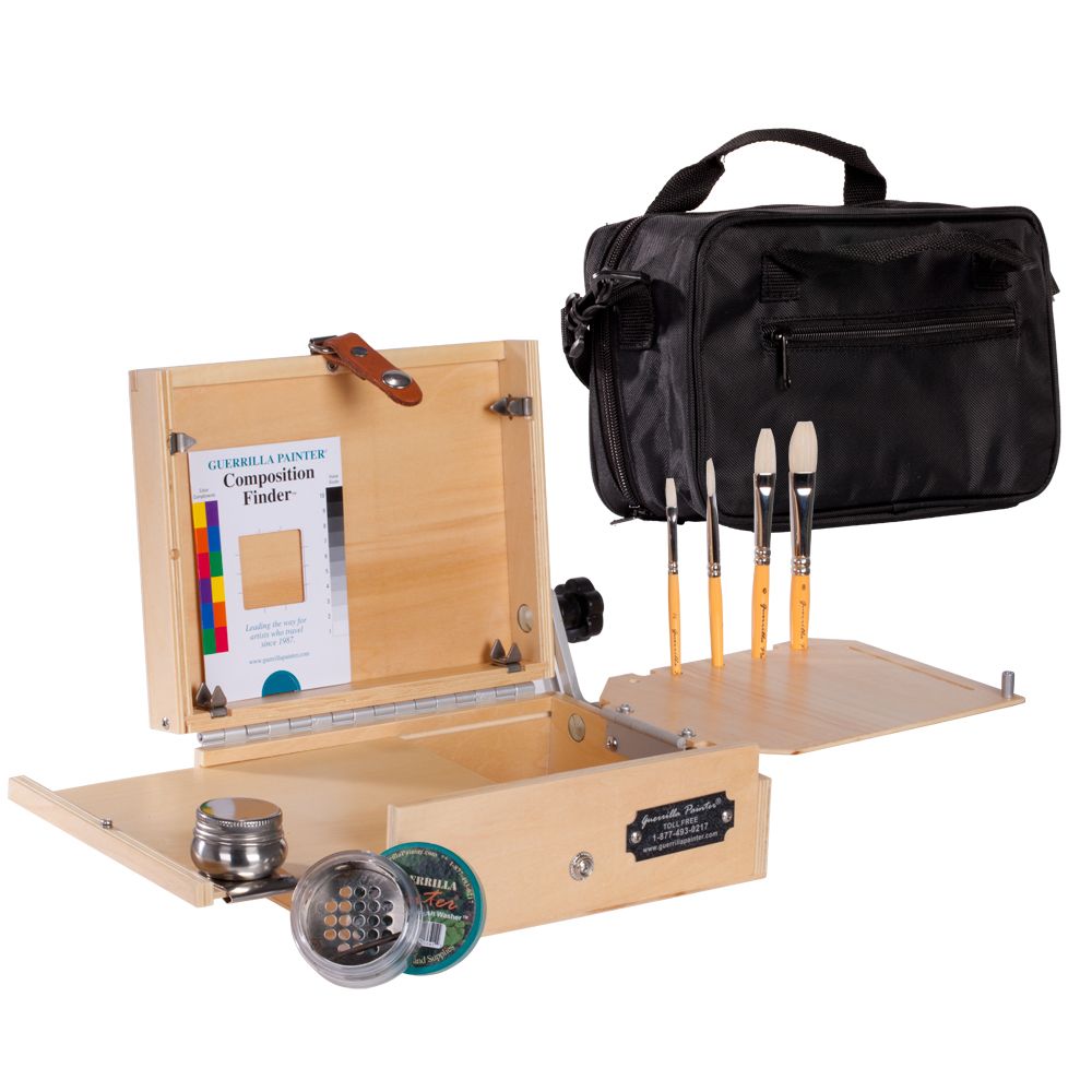 Guerrilla Painter Go Box Painting Kit 6" x 8" ThumBox Jerry's Artarama