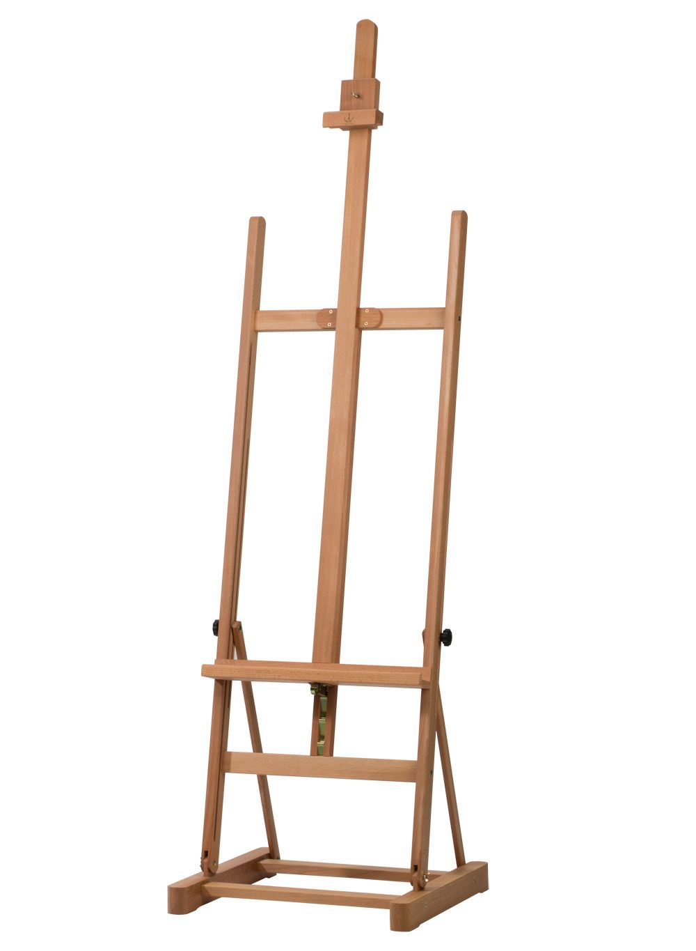 69 Mahogany Metal Floor Easel