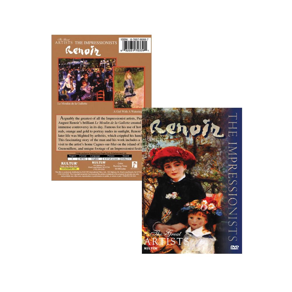 The Impressionists Famous Painters DVD's