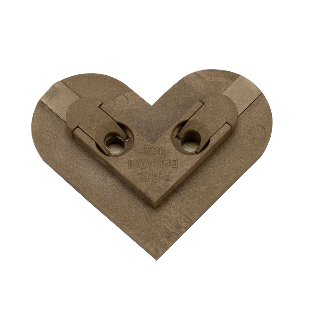 Heart Connector with Key (Box of 250)