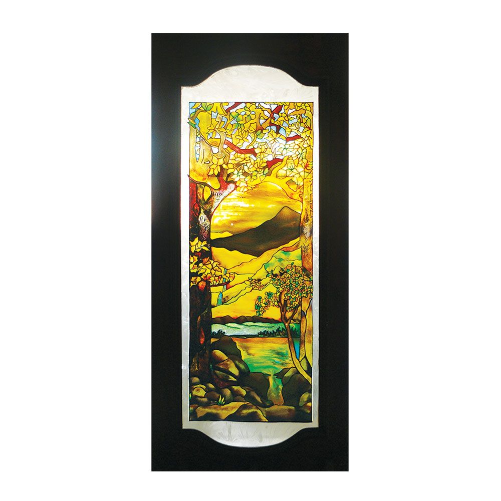 Create beautiful stained glass paintings