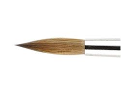 Princeton Series 7050 Kolinsky Sable Short Handle Brush Round #8