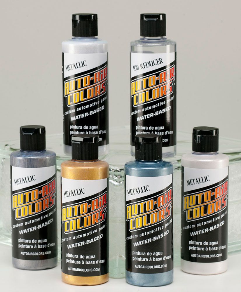 Auto Air Water-Based Airbrushing Colors