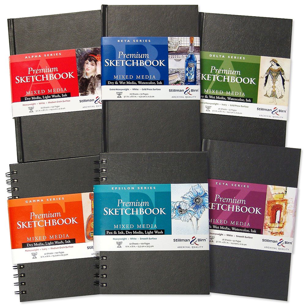 Stillman & Birn Hardcover & Wirebound Sketchbooks Jerry's Artarama