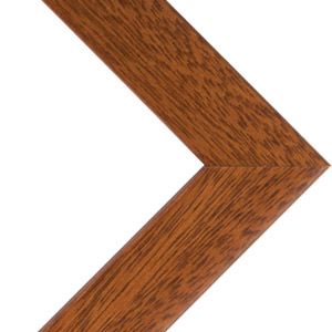 Denver Wood Frame - Pecan w/ Acrylic Glazing and Cardboard Backing 18" x 24"