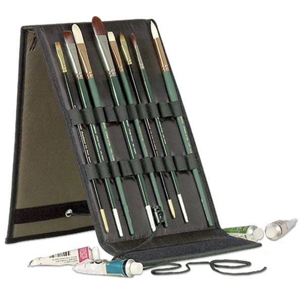 Rockwell Brush Easel Storage Case Large Khaki Jerry's Artarama