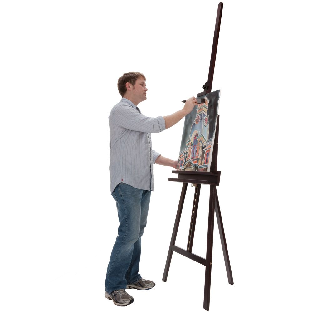 Supports Canvases Up To 53" High