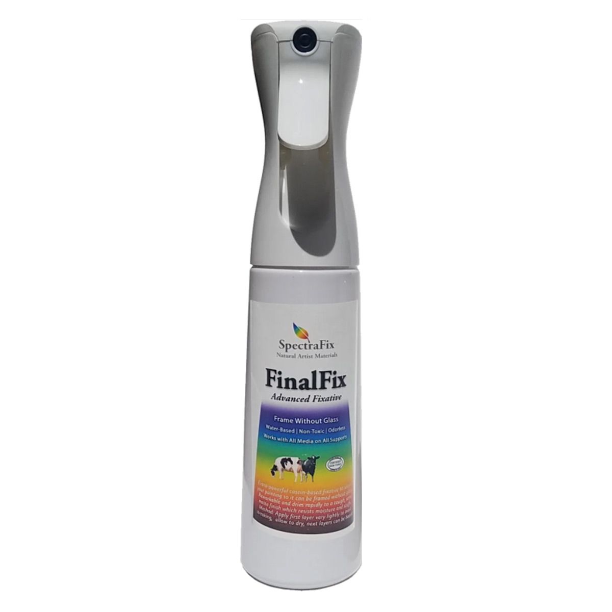 Spectrafix Degas Pastel Fixative Spray Bottle 10 oz Aerosol Spray
