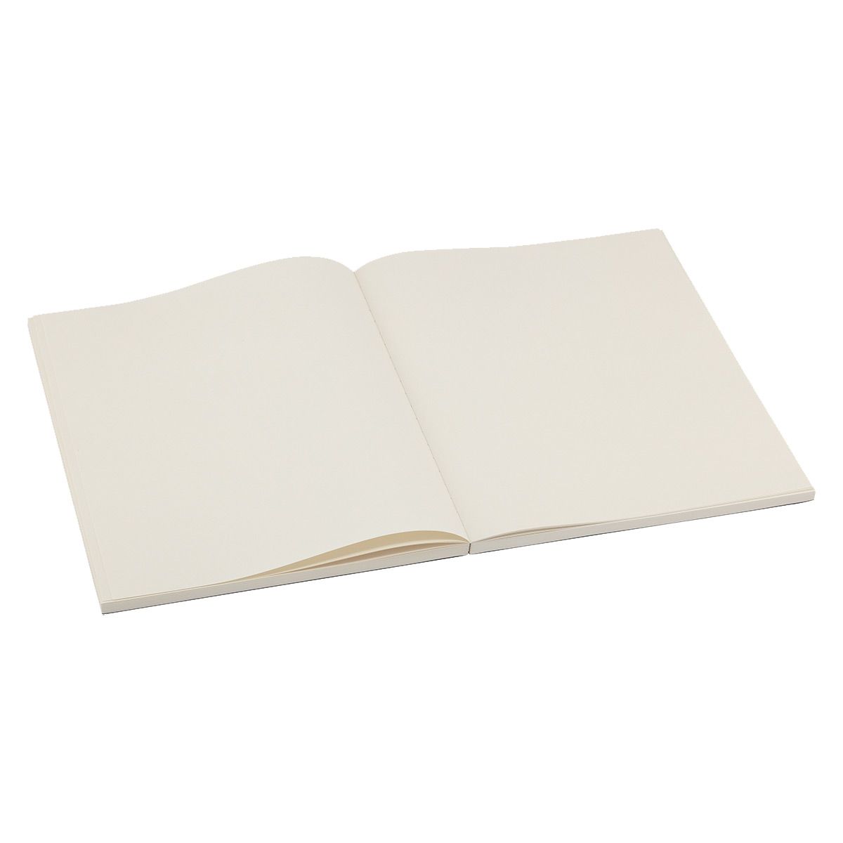 SoHo Open Bound Sketchbook 11x14, 3 Color Pack of Grey, Kraft & White