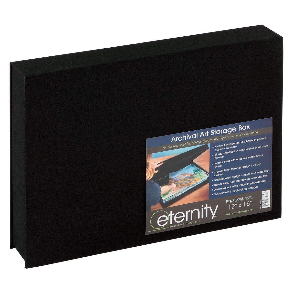 Eternity Archival Clamshell Art Storage Box 12x16 Jerry's Artarama