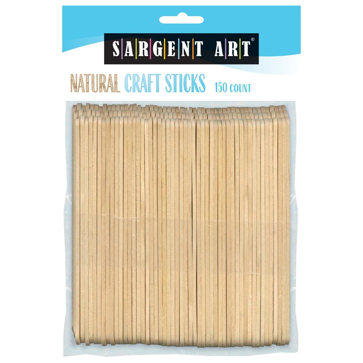 150ct Craft Sticks - Natural