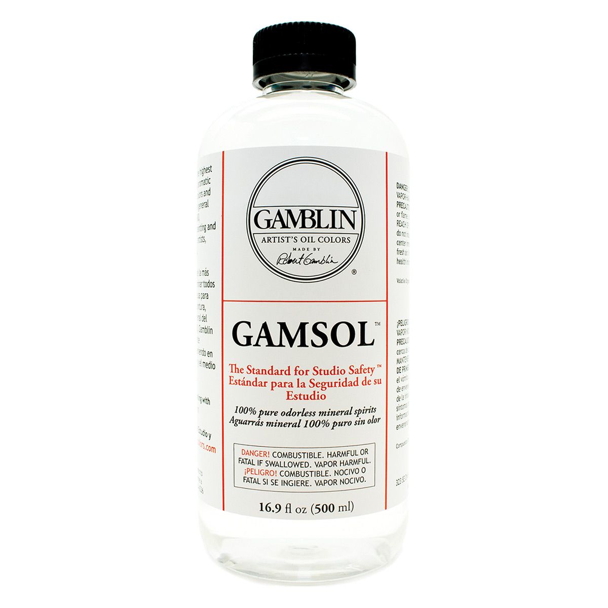 Gamblin Gamsol Odorless Mineral Spirits - 16.9oz
