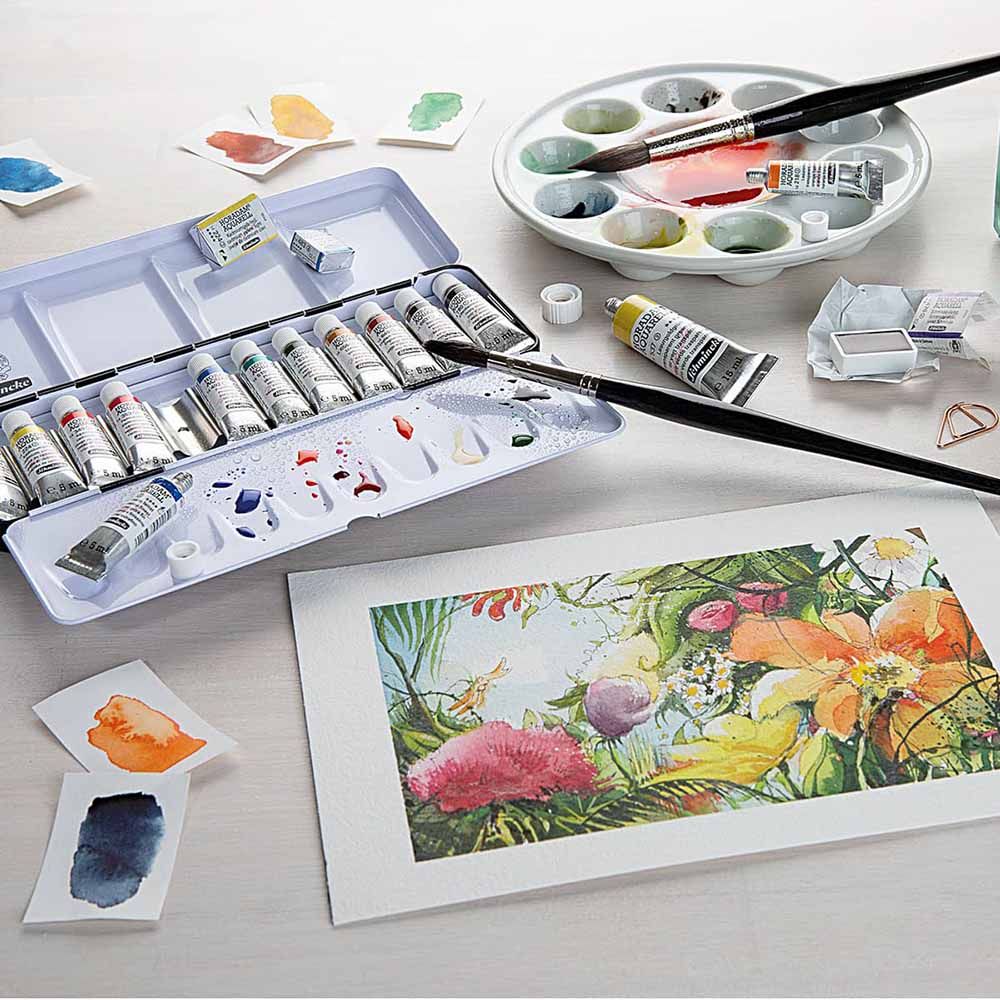 Gum Arabic binding medium